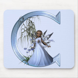 Felik blåttMonogram C Musmatta