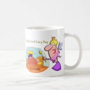 Felik dag Februari 28 för tand Kaffemugg