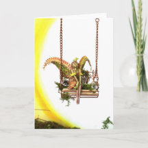 Felik gunga som är tom