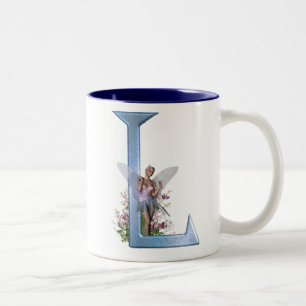 Felik Monogram L Två-Tonad Mugg