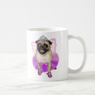 felik mopsprincess för sugarplum kaffemugg