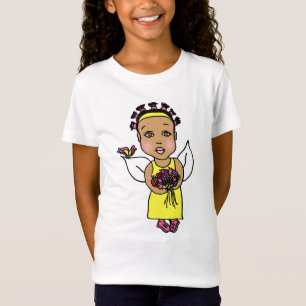 Felik nyckfull Folk konst för gullig afrikansk T Shirt