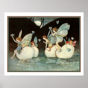 "Felik ö" ca 1916 vid Ida Outhwaite Poster