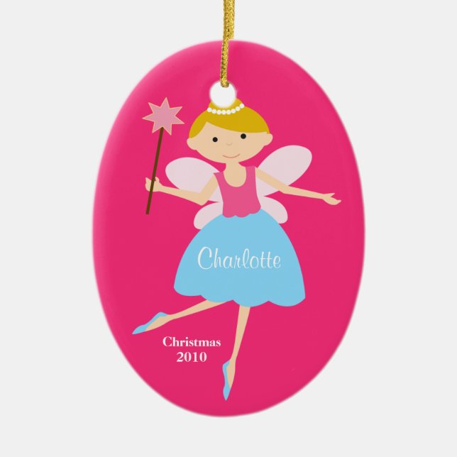 Felik Princess Jul Smycka Julgransprydnad Keramik (Framsidan)
