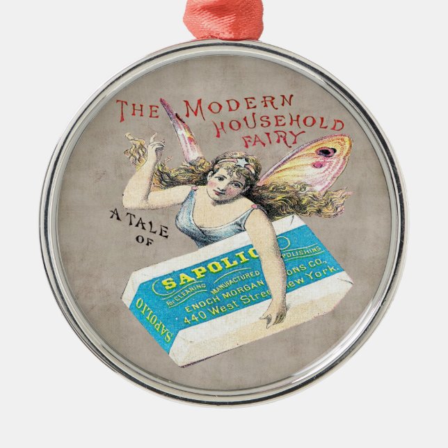 Felik tvålprydnad julgransprydnad metall (Framsidan)