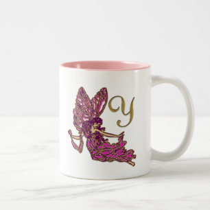 Felik y-Monogram Två-Tonad Mugg