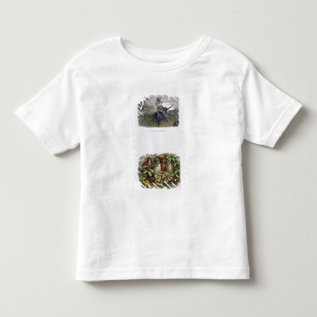 Felika drottning budbärare, och älva och ugglor, tee (Framsida)