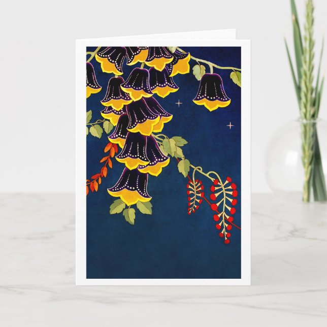 "Felika Klockor" tomt hälsningkort Kort (Framsida)