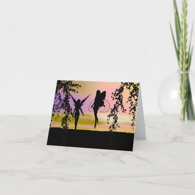 Felika systrar noterar kort (Framsida)