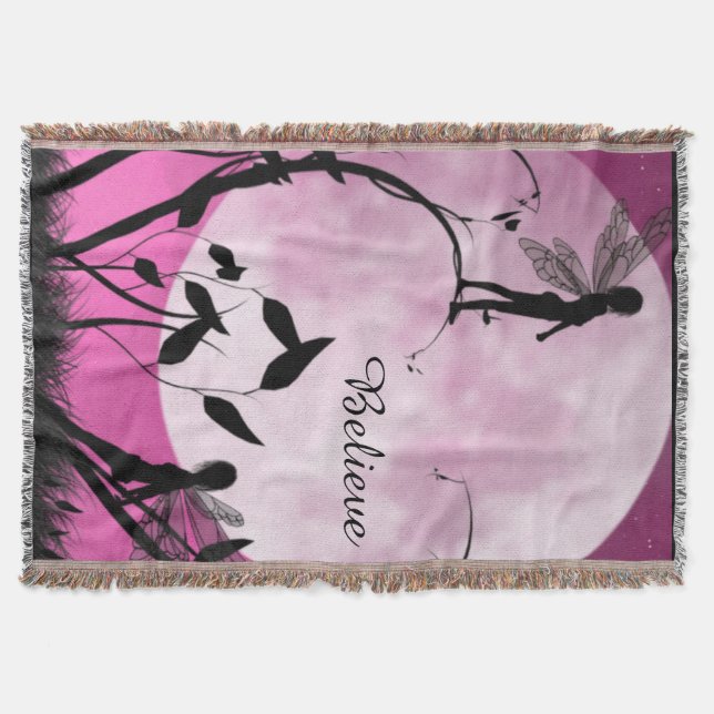 Felikt månefiltkast mysfilt (Framsidan)