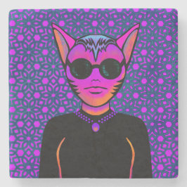 Feline character stenunderlägg