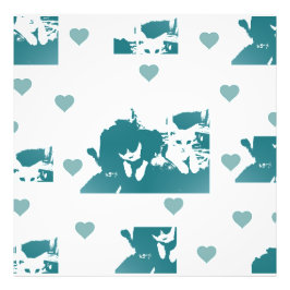 Feline Friends. Adorable Kitten Duo. Fototryck