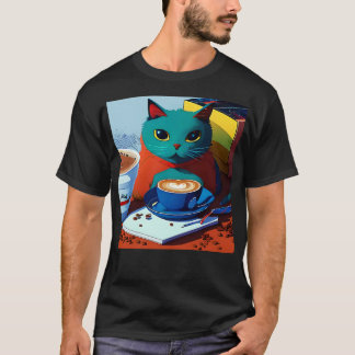 FelineFueled Art 19 T Shirt
