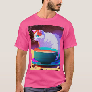 FelineFueled Art 21 T Shirt
