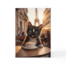 Felini Cat i Paris | Latte Heart & Eiffel Torn