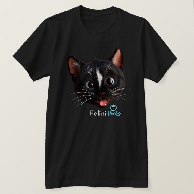 Felinis Glatta Cat Smile T-Shirt (Design framsida)