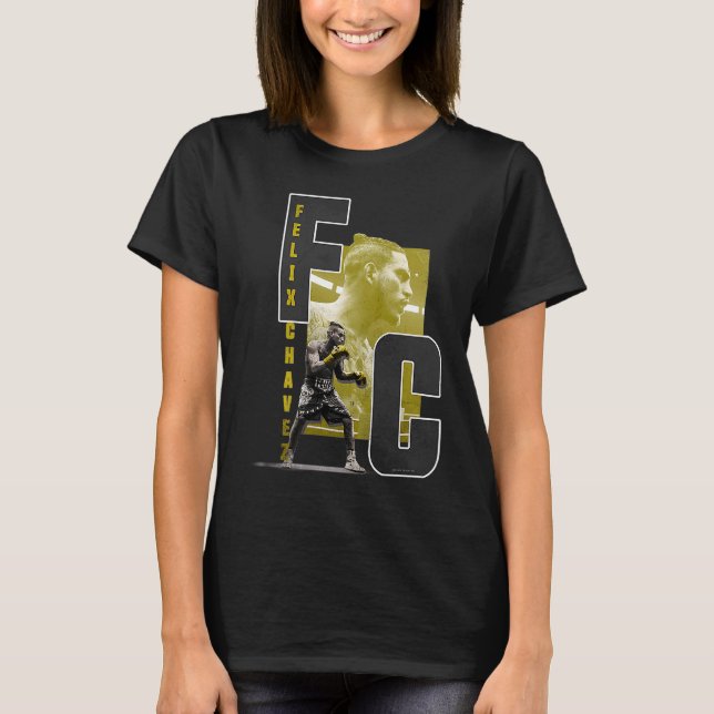 Felix Chavez FC gul T Shirt (Framsida)