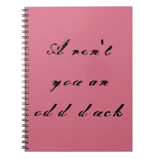 Felix citationstecken från den arent anteckningsbok (Framsidan)