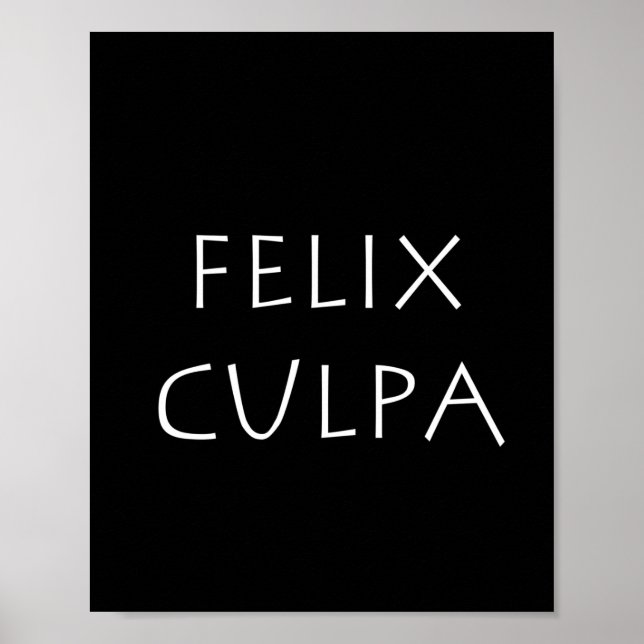 Felix culpa poster (Framsidan)