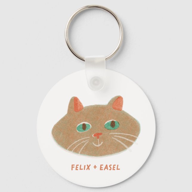 Felix + Easel Keychain Nyckelring (Framsida)