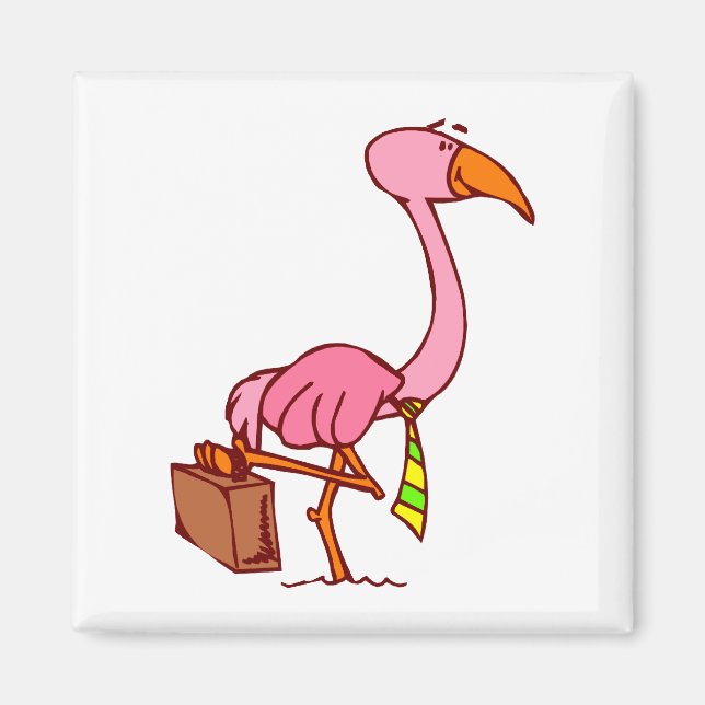 Felix Flamingo Magnet (Framsidan)