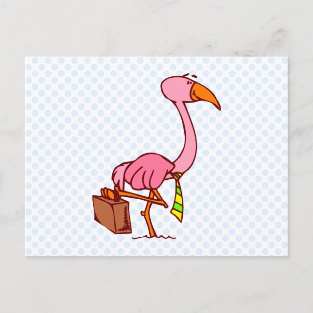 Felix Flamingo Vykort (Framsida)