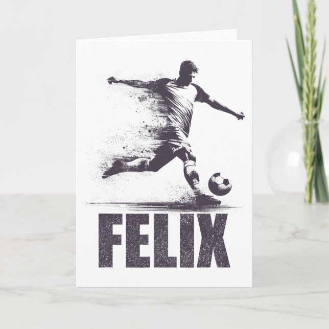 Felix fotbollspojkar Personligt förnamn Felix  Kort (Framsida)
