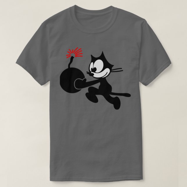 Felix med en Bomb Perfekt Gift T Shirt (Design framsida)