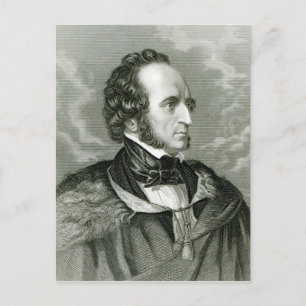 Felix Mendelssohn 2 Vykort