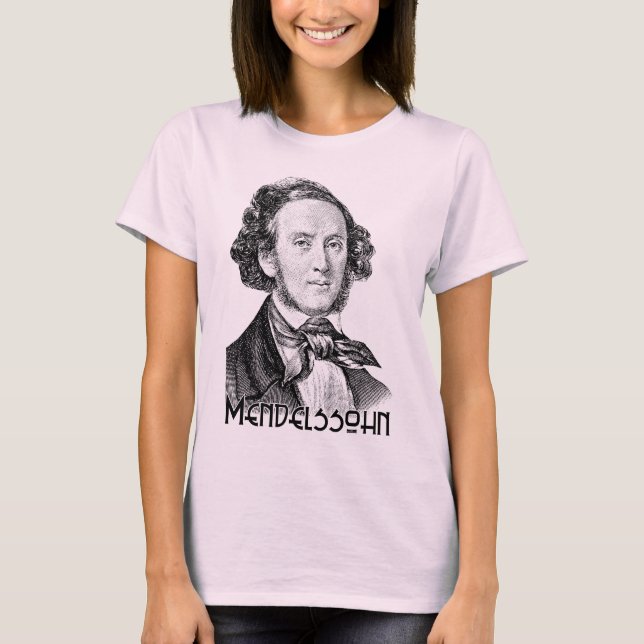 Felix Mendelssohn T-shirt (Framsida)