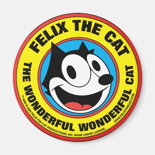 Felix Round Magnet (Framsidan)