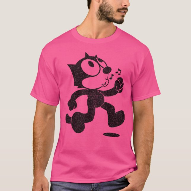 Felix the Cat Retro Faded T Shirt (Framsida)