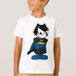Felix the Hero - Cute Tecknad Superhjälte Design T Shirt