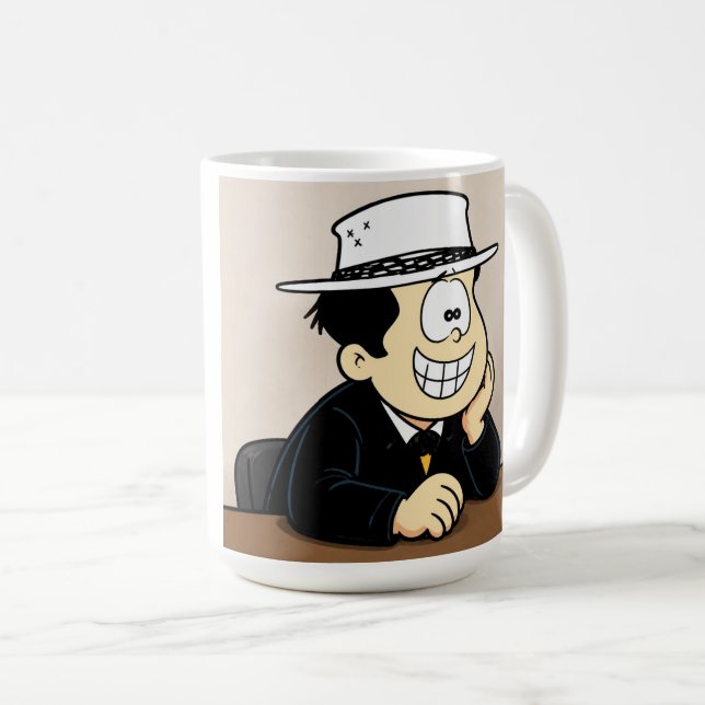 Félix "The Optimist" Coffee Mug Kaffemugg (Framsida höger)