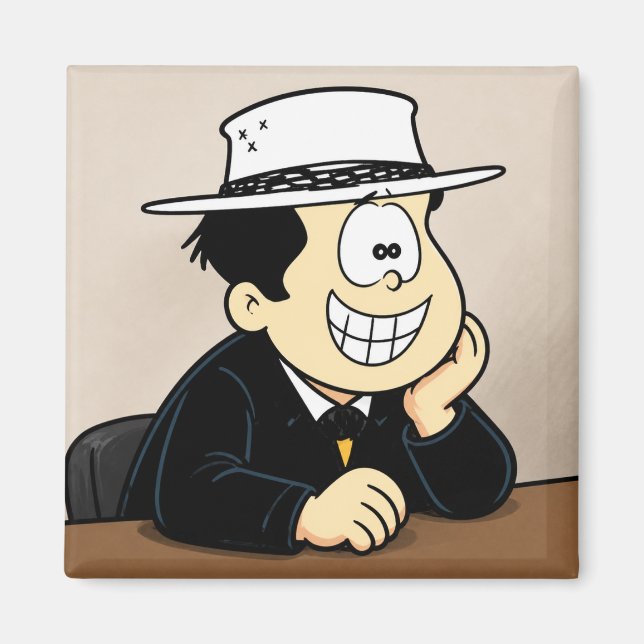 Félix "The Optimist" Magnet (Framsidan)