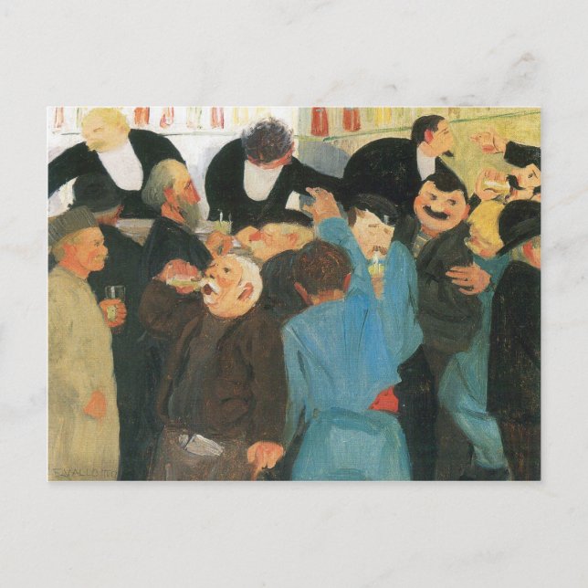 Felix Vallotton - bistron Vykort (Framsida)