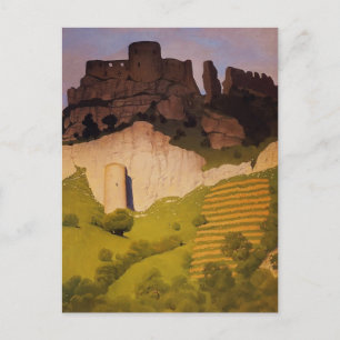 Felix Vallotton - Chateau Gaillard i Andelys Vykort