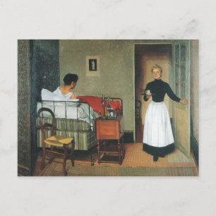 Felix Vallotton - de sjuka Vykort