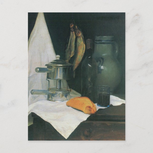 Felix Vallotton - Fortfarande med Herrings Vykort (Framsida)