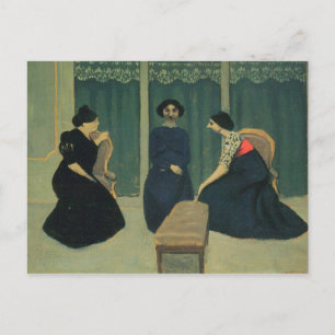 Felix Vallotton - Gossip Vykort