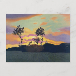 Felix Vallotton - Liggande vid Sunset Vykort