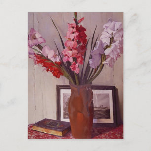 Felix Vallotton - Livet med Gladioli Vykort