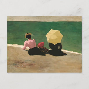 Felix Vallotton - på stranden Vykort