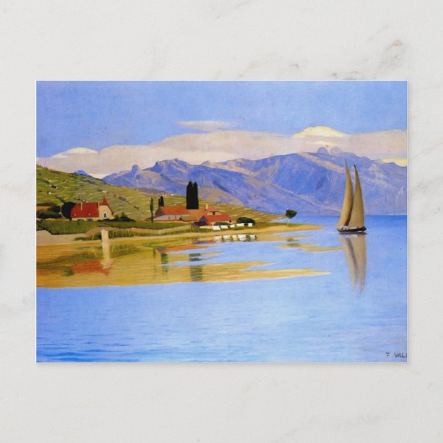 Felix Vallotton - porten av pullyen Vykort (Framsida)