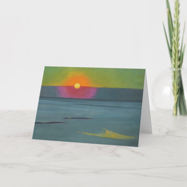 Félix Vallotton Sunset CC0608 Greeting Card Kort (Framsida)