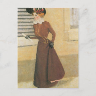 Felix Vallotton - Woman med hatt Vykort