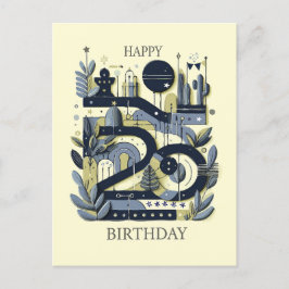  ¡Feliz 20 cumpleaños! Vykort