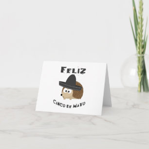 Feliz Cinco de Mayo - igelkott Kort