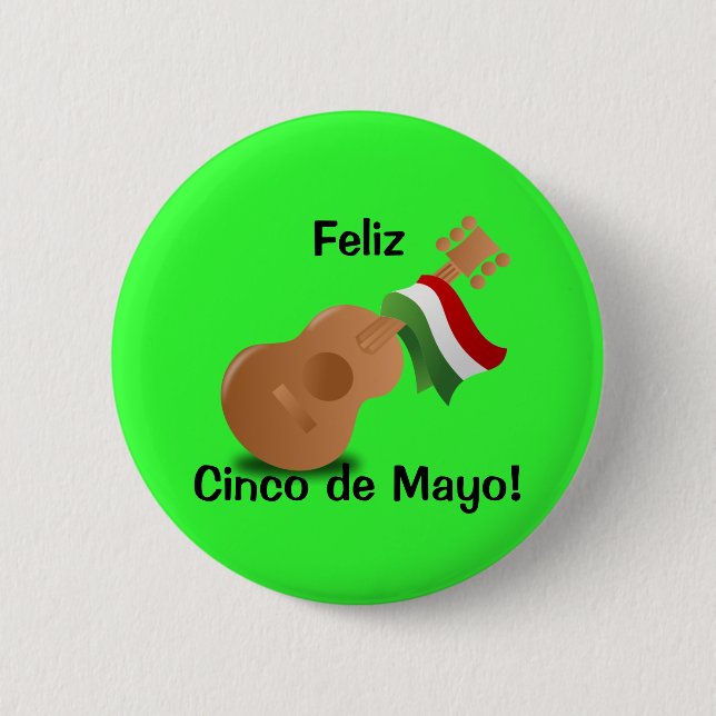 Feliz Cinco de Mayo! Knapp (Framsida)