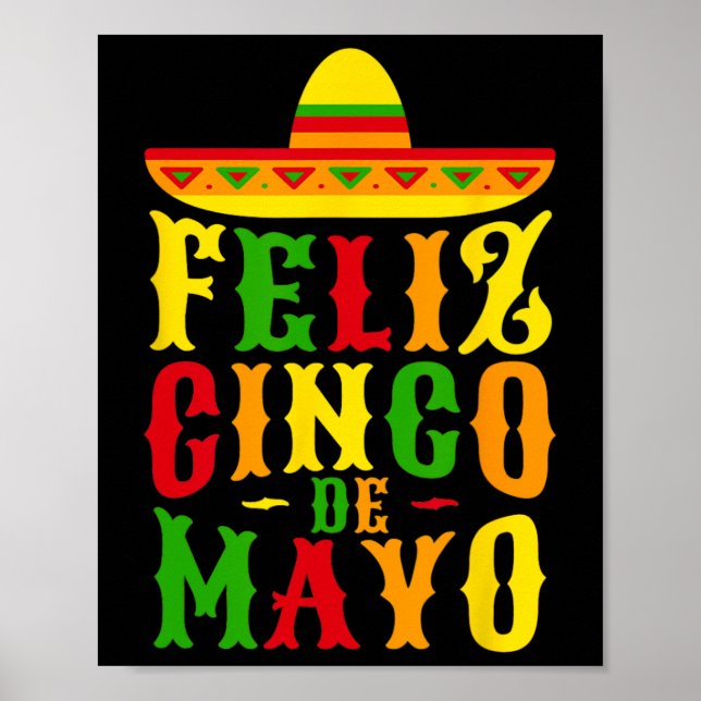 Feliz Cinco De Mayo Mexican Festival Party 1 Poster (Framsidan)